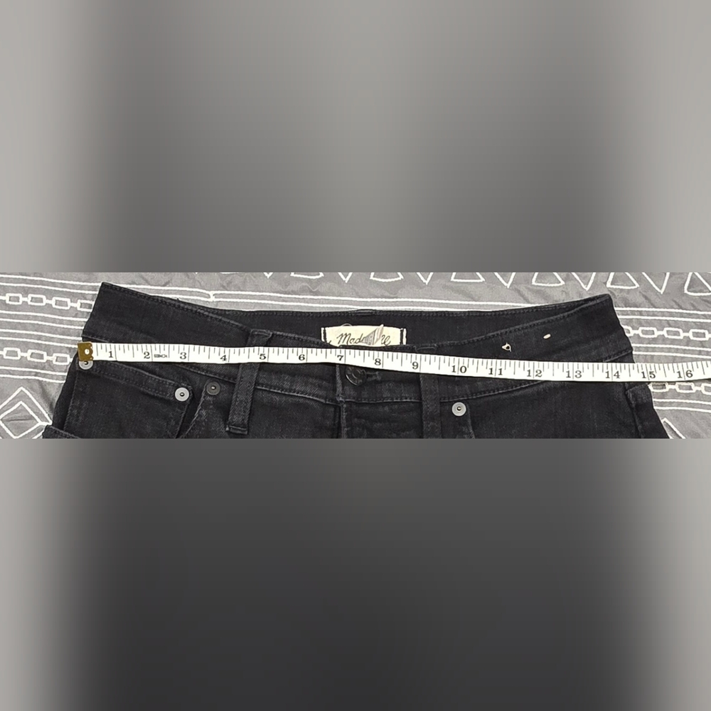 SOLD!!!!!!! Madewell The Perfect Vintage Wide Leg High Waisted Jeans Size 28 - Picture 5 of 8